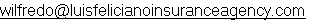 Image of email address of Wilfredo Miranda